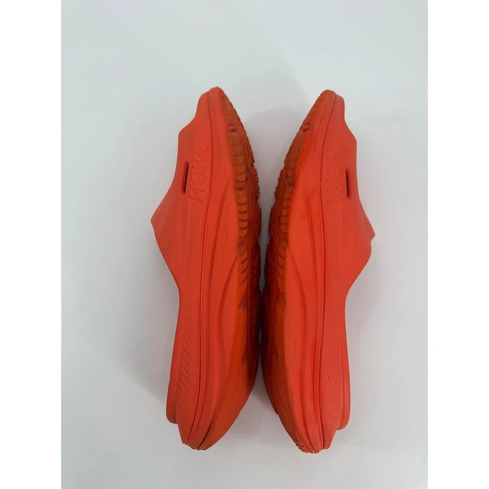 Hoka Ora Recovery Slide 3 Orange Mens Sandals size 14